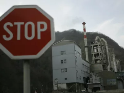 Cementarna Lafarge, Trbovlje     //FOTO: Jaka Adamič