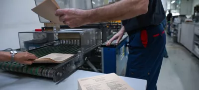 Process of printing ballots for the 2025 local elections that will took place on 18. May. Photos taken on 05. May 2025. Photo: Josip Regovic/PIXSELL/Sipa USANo Use Belgium. No Use Bosnia and Herzegovina. No Use Germany. No Use Croatia.