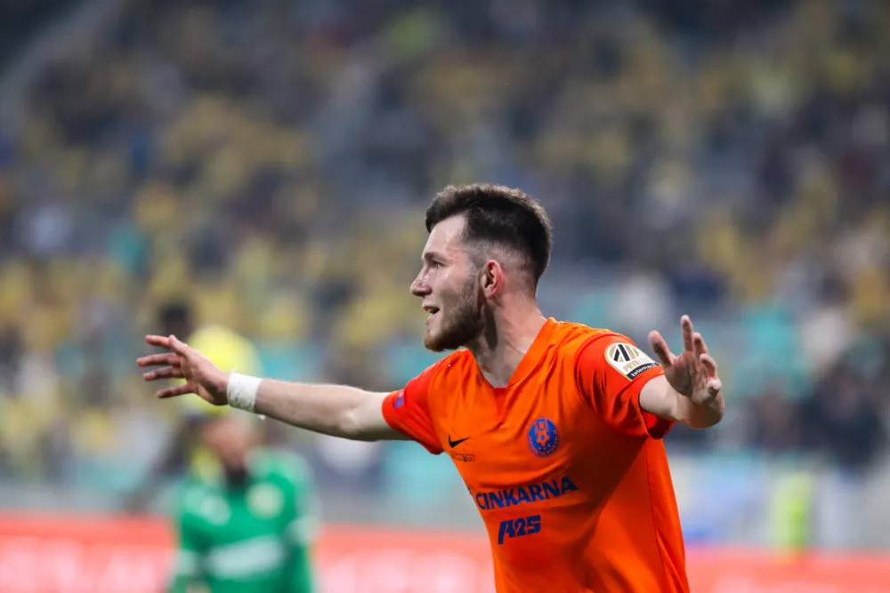 - 3. gol. 14.05.2025. - Nogomet, finale pokala Union, NK Koper - NK Celje. Foto: Bojan Velikonja 