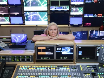 - 13.05.2025 - generalna direktorica RTV Natalija Goršak//FOTO: Jaka GasarOPOMBA: ZA OBJEKTIV - INTERVJU