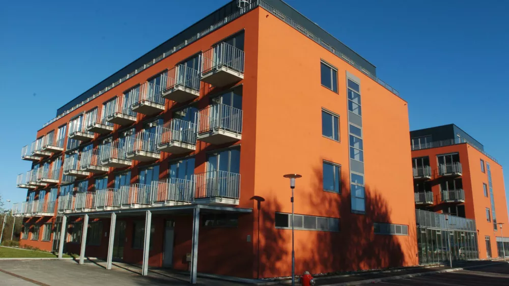 Sistem aktivne požarne zaščite je že nameščen v študentskem domu na Litostrojski. Foto: Jaka Adamič 