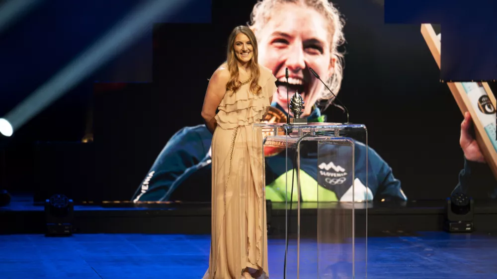 Andreja Leški11.12.2024 Prireditev športnik leta, Cankarjev dom. FOTO: Nik Erik Neubauer