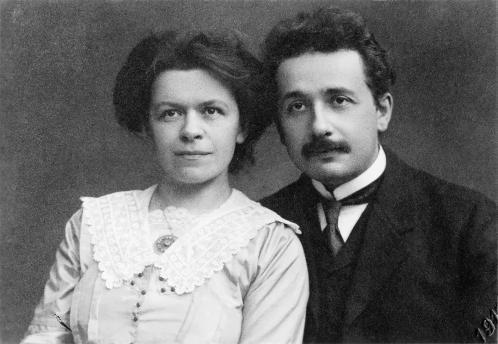 Einstein in njegova soproga Milena Marić / Foto: Wikipedia/javna Raba