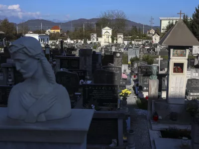 - 29.10.2024 - Pokopališče Šentvid//FOTO: Jaka Gasar