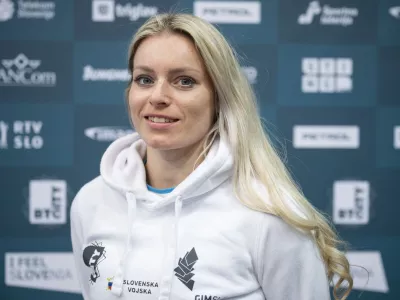Koper.Svetovni izziv v sportni gimnastiki.Telovadka Teja Belak.