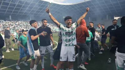 Nogometaši Olimpije imajo za seboj odlično sezono. Luka Cjuha