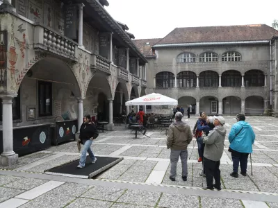 Svetniški klub Levica je predlagal, naj upravljalci mestnih financ iz osnutkov proračunov za prihodnji dve leti umaknejo postavko za nakup lastniškega deleža države na kompleksu Križank. Foto: Luka Cjuha