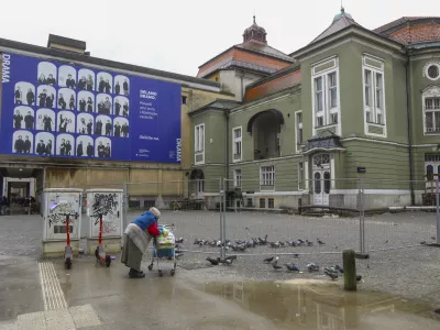 25.01.2025 - SNG Drama Ljubljana - grasbiščeFoto: Luka Cjuha