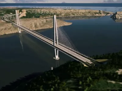 Most na Krk, idejna rešitev