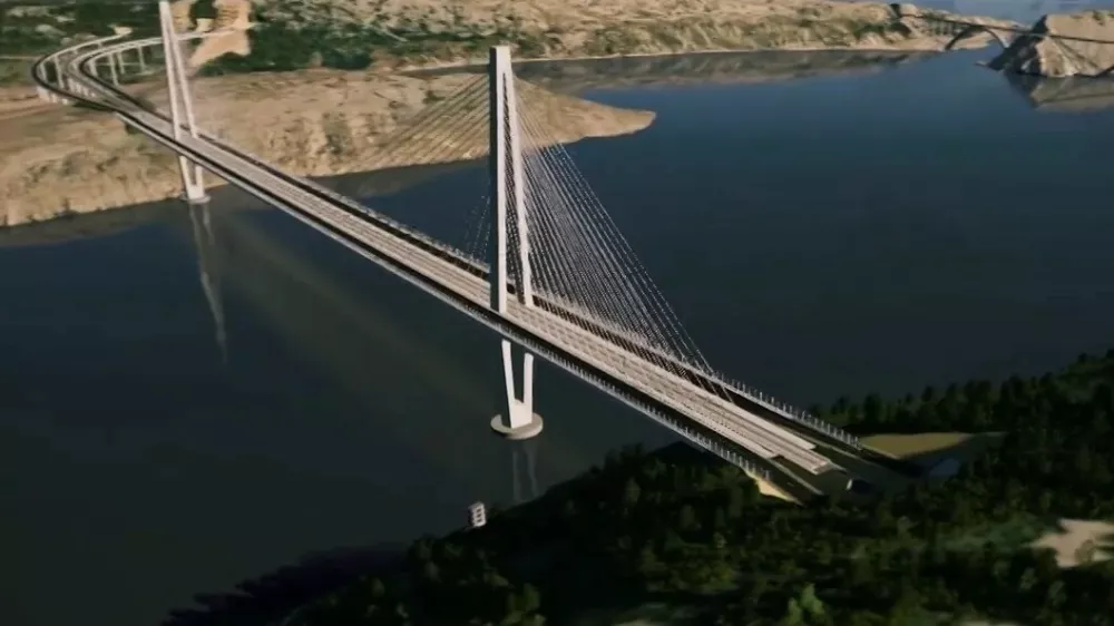 Most na Krk, idejna rešitev