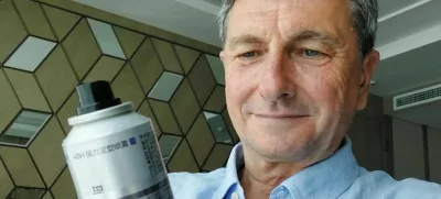 Borut Pahor je na Kitajskem doživel nenavadno izkušnjo. F instagram Boruta Pahorja