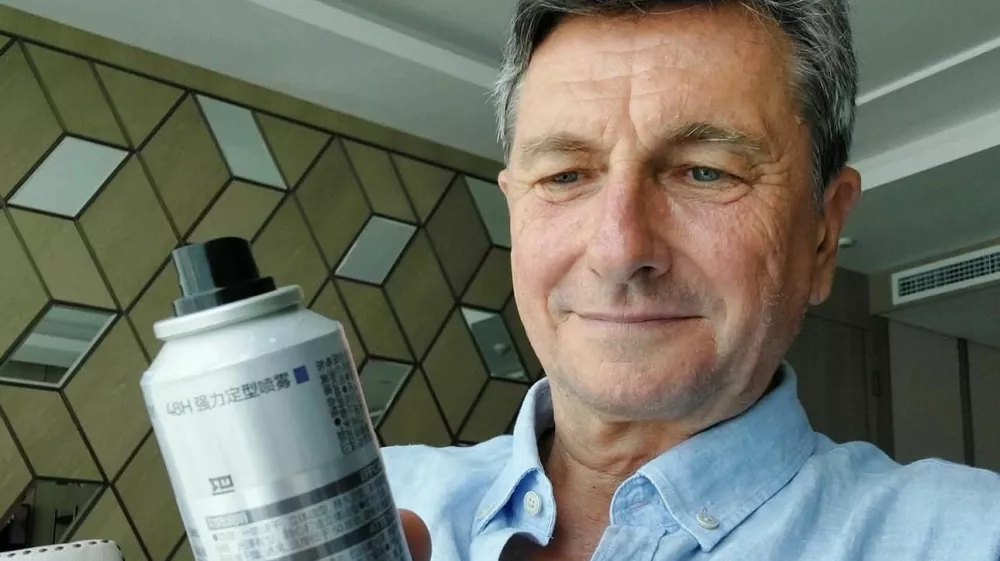 Borut Pahor je na Kitajskem doživel nenavadno izkušnjo. F instagram Boruta Pahorja