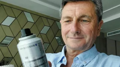 Borut Pahor je na Kitajskem doživel nenavadno izkušnjo. F instagram Boruta Pahorja