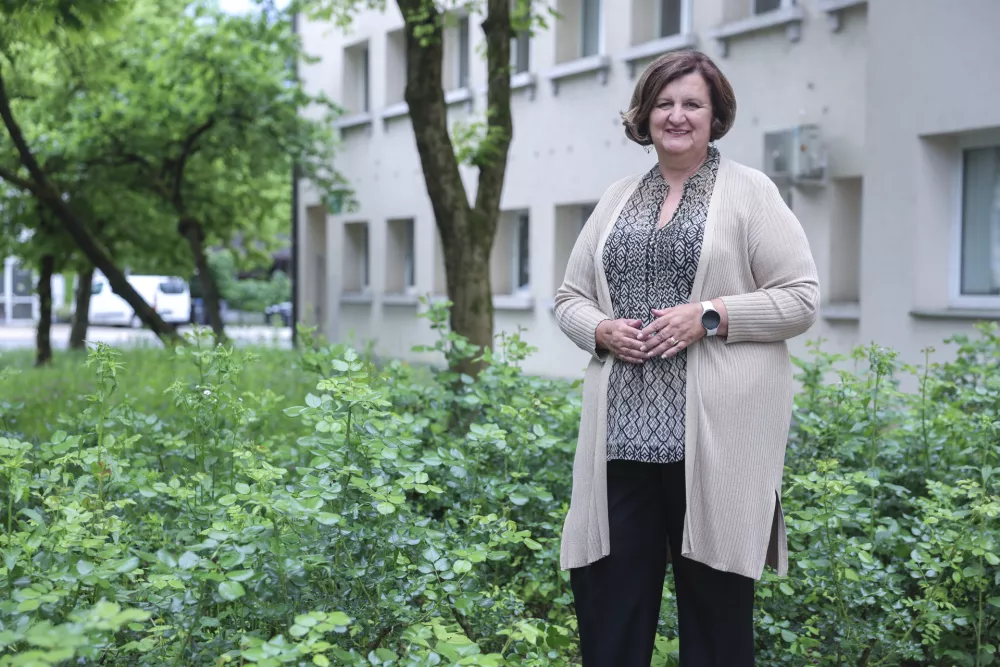 - 12.05. 2025 - Alenka Petkovšek, predsednica Zveze Anita Ogulin//FOTO: Jaka Gasar / Foto: Jaka Gasar
