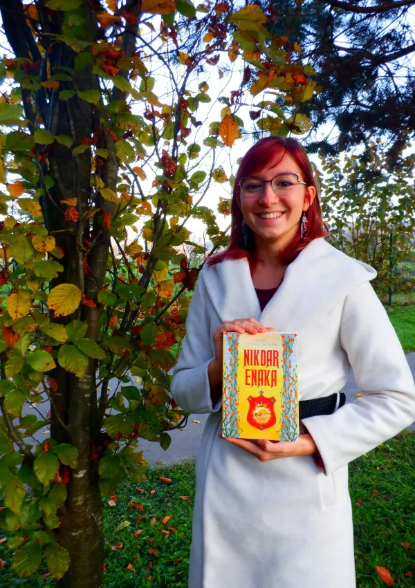 Lucija Lenarčič Bošnjak, mlada pisateljica. / Foto: osebni arhiv