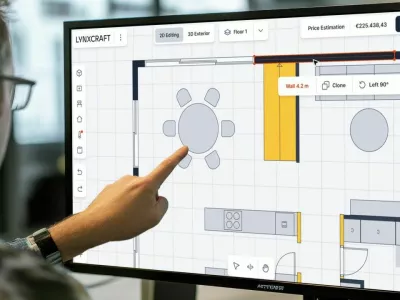Platforma Lynx temelji na tehnologiji algoritemske gradnje z ideologijo končnega števila standardiziranih predfabriciranih gradnikov. 
