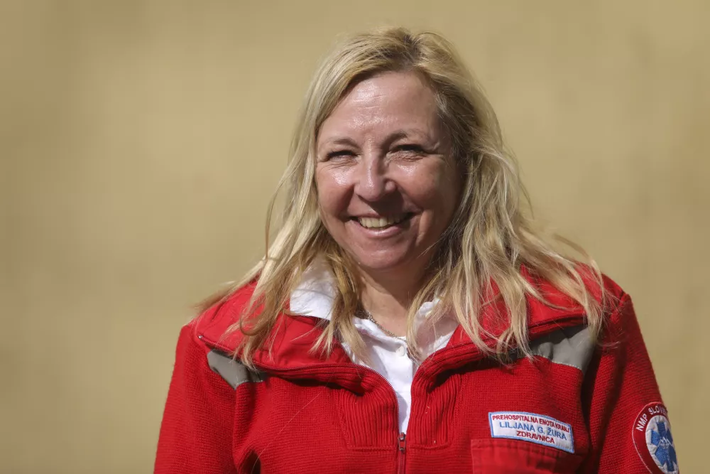 ﻿direktorica ZD Kranj Lilijana Gantar Žura- 04.03.2021 – Kranj - Epidemija koronavirus COVID-19 v Sloveniji – cepljenje starostnikov proti bolezni covid-19FOTO: Jaka GasarOPOMBA – REPORTAŽA ZA OBJEKTIV 2021