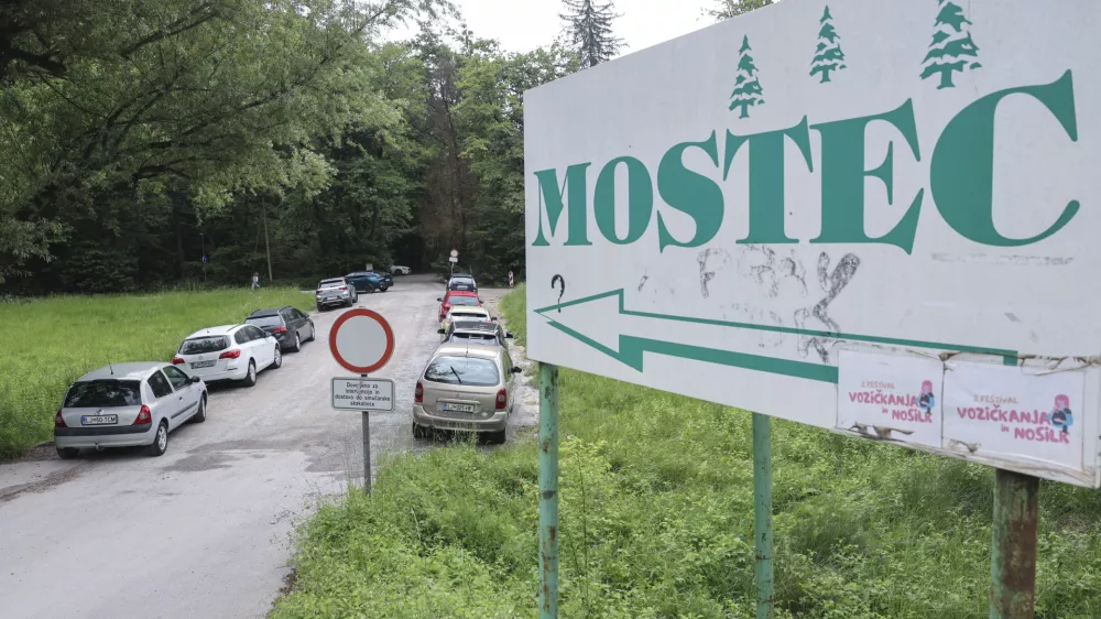 Osrednji ljubljanski krajinski park nima urejene dostopne točke, zato je nezakonito parkiranje zelo razširjeno. Foto: Jaka Gasar