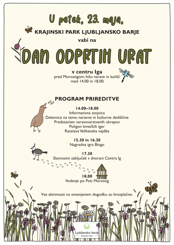 Foto: Krajinski park Ljubljansko barje 