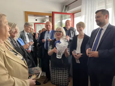 Hrvaska, Zagreb.Odprtje prostorov Zveze slovenskih drustev na Hrvaskem