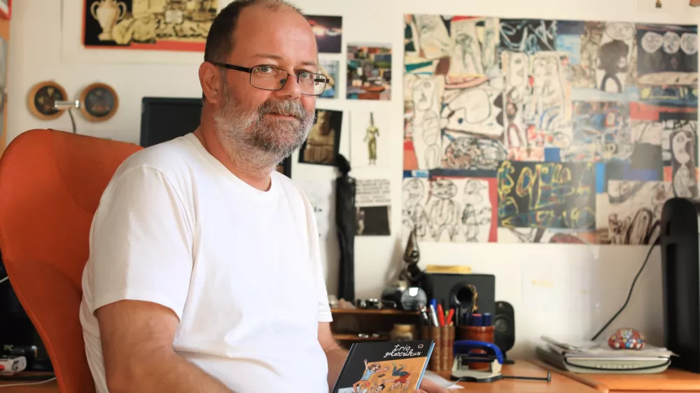 ﻿Andrej E. Skubic, portretFoto: Robert Balen