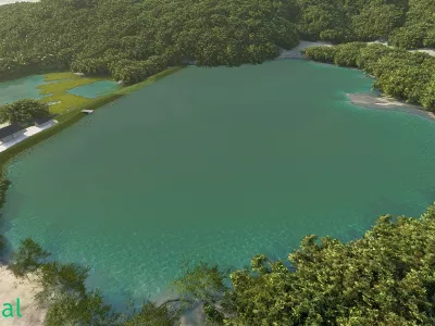 Render ribniki po prenovi, DragaW Krajinski park Ljubljansko barje 