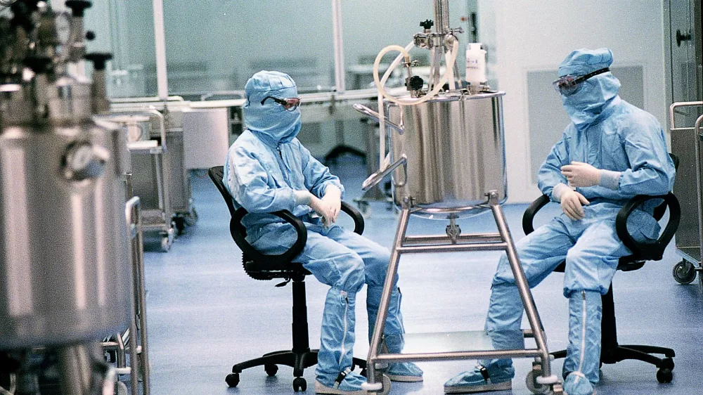 Eno od najbolj perspektivnih področij za inovacije v Sloveniji je biotehnologija, ki prispeva več kot 30 odstotkov slovenskega izvoza. Foto: Tomaž Skale