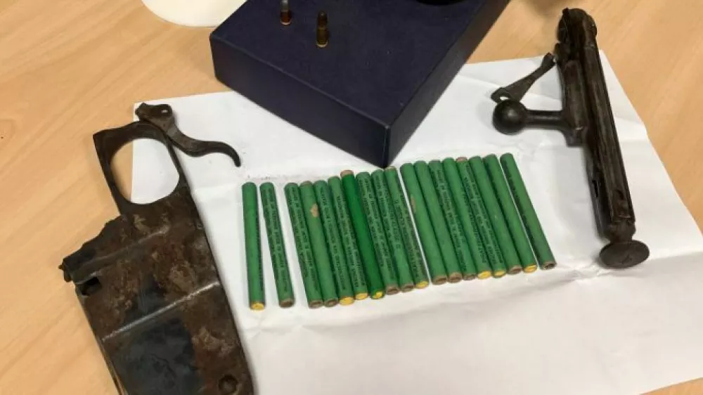 zaseg orožja PU Murska Sobota