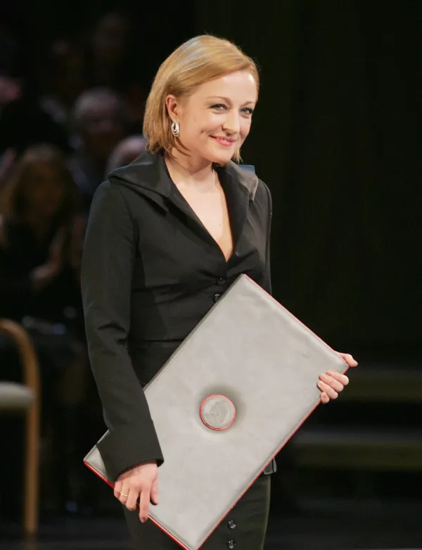 7. februar 2006, Ljubljana - Podelitev Prešernovih nagrad (Prešernove nagrade) v Gallusovi dvorani CD - Nataša Barbara Gračner