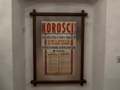 ﻿- simbolična fotografija - korošci - Koroška -- vas Libeliče v občini Dravograd -- 05.10.2020 – Koroški plebiscit 10. oktobra 1920 - 100. obletnica koroškega plebiscita –. //FOTO: Luka Cjuha