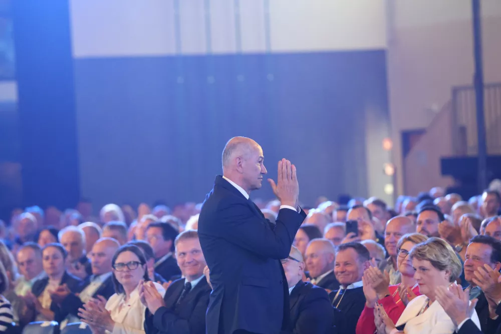 24.05.2025 - kongres SDS Ormož - Janez JanšaFoto: Sašo Bizjak/Večer