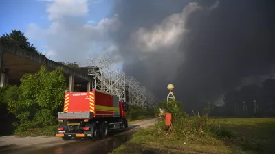 24.05.2025., Zagreb - Buknuo požar kod sveučilišne bolnice u Zagrebu Photo: Josip Regovic/PIXSELL