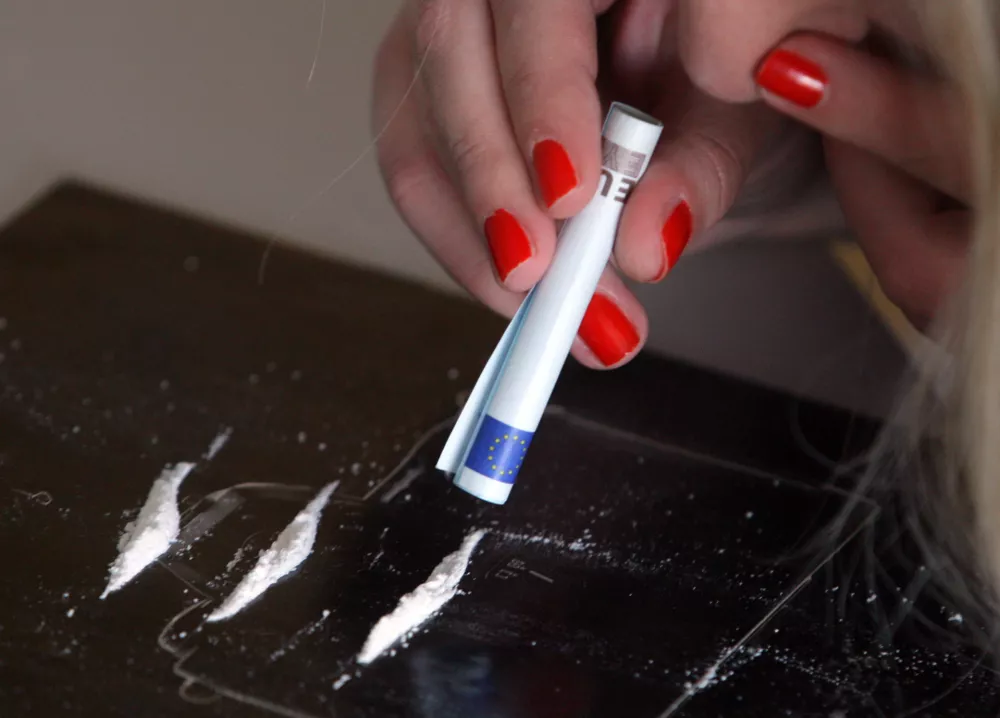 - kokain, snifanje, droga//FOTO: Luka Cjuha