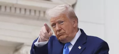 President Donald Trump speaks during the 157th National Memorial Day Observance at Arlington National Cemetery, Monday, May 26, 2025, in Arlington, Va. (AP Photo/Jacquelyn Martin)