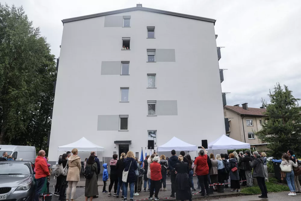 - 27.05.2025 - naj blok na Ptujski ulici v Ljubljani//FOTO: Jaka Gasar