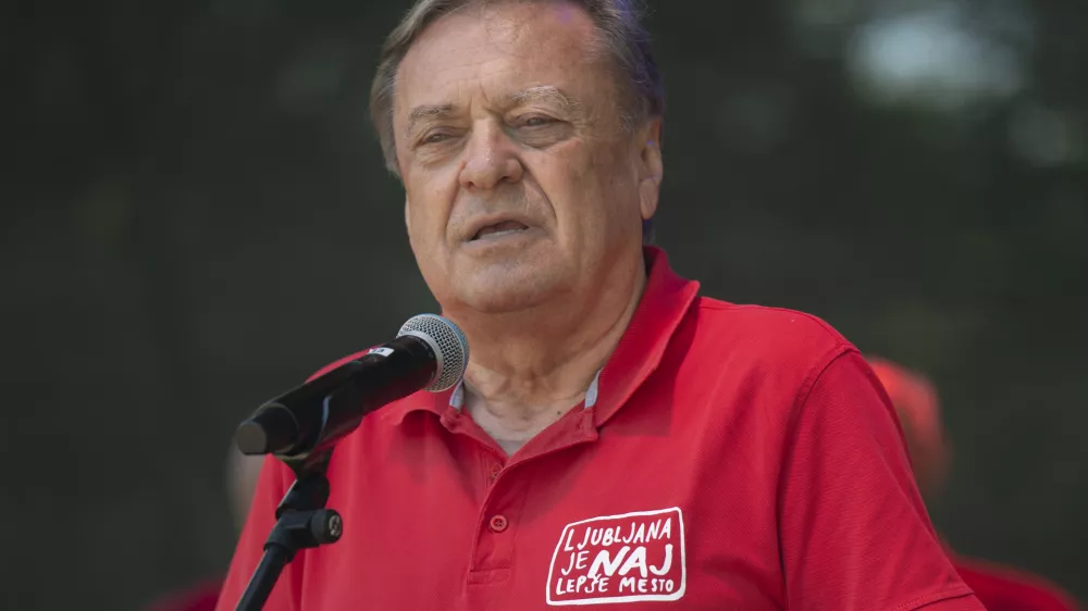 Zoran Janković01.05.2025 Praznovanje 1. maja, praznika dela na Rožniku - tradicionalna prvomajska proslavaFOTO: Nik Erik Neubauer / Foto: Nik Erik Neubauer