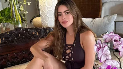 Igralka Sofia Vergara (52) navdušila sledilce z najnovejšimi fotografijami v kopalkah. F IG/sofia vergara