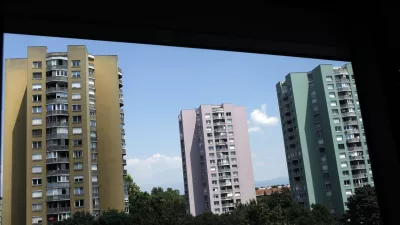 ﻿- Savsko naselje - Savske stolpnice - stanovanjska stolpnica //FOTO: Jaka Gasar / Foto: Jaka Gasar