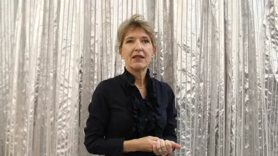 Vesna Jurca Tadel je ravnateljica 26.09.2024 - novinarska konferenca SNG Drama Ljubljana pred odprtjem prostorov na Litostrojski 56 in ogled novih prostorov.Foto: Luka Cjuha