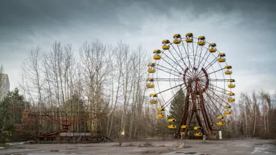 Zapuščen zabaviščni park v Černobilu. / Foto: Istock