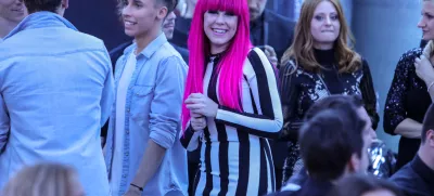 ﻿Nika Zorjan - 24.02.2018 – Prireditev EMA 2018, finalni izbor slovenske skladbe za nastop na 63. tekmovanju za pesem Evrovizija 2018 na Portugalskem - televizijsko-glasbeni šov //FOTO: Jaka Gasar