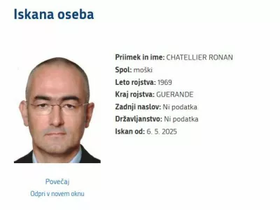 Ronan Chatellier na seznamu iskanih slovenske policije