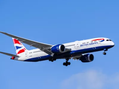 Letalo boeing 787 letalske družbe British Airways