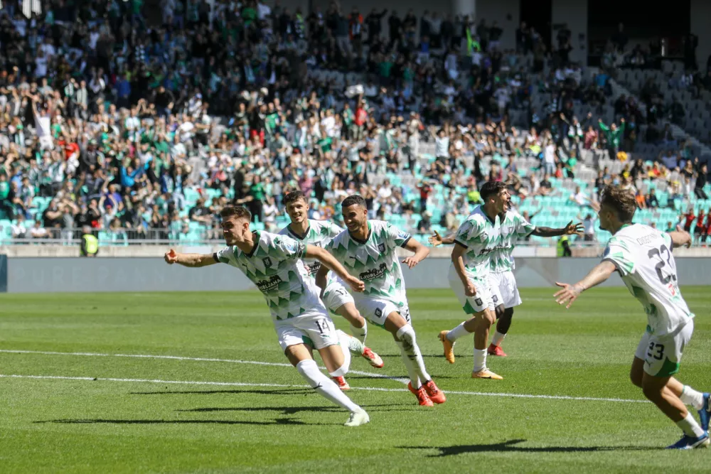 Marcel Ratnik 17.05.2025 - Nogomet Olimpija - Radomlje - Olimpija državni prvakFoto: Luka Cjuha