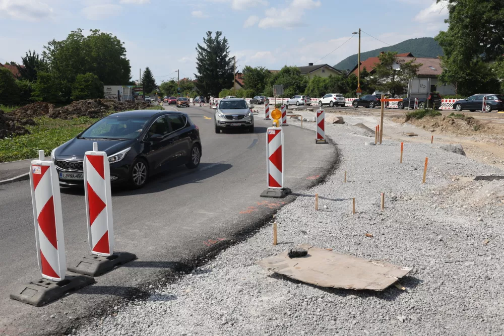- 02.06.2025 - prenova Celovške ceste//FOTO: Jaka Gasar
