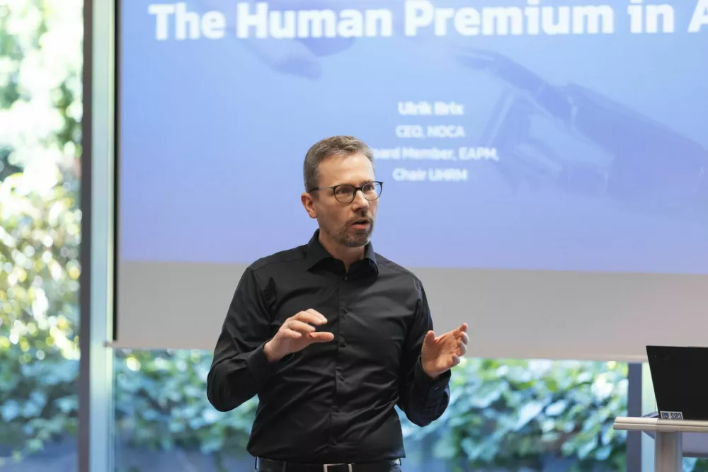 dr. Ulrik S. Brix, izvršni direktor danskega združenja kadrovikov Noca (Network of Corporate Academies