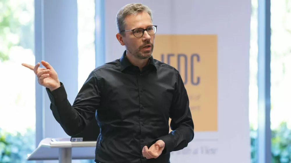 dr. Ulrik S. Brix, izvršni direktor danskega združenja kadrovikov Noca (Network of Corporate Academies