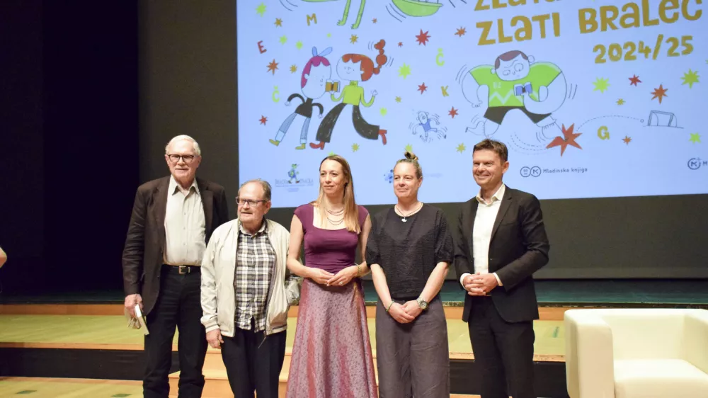 03.06.2025 - sklepna prireditev Društva Bralna značka Slovenije - ZPMS Zlata bralka, zlati bralec, na kateri počastijo zlate bralke in bralce, ki zaključujejo osnovnošolsko pot; Cankarjev dom, Gallusova dvorana,  Foto: Voranc Kramberger