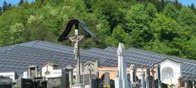 Rečica ob Savinji, sončna elektrarna, paneli, kmetijsko zemljišče. Foto: Tatjana Pihlar 