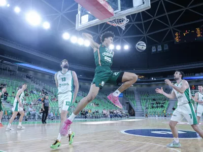 - 05.06.2025 - košarka - 1. Tekma finala državnega prvenstva med Olimpija: Krka//FOTO: Jaka Gasar
